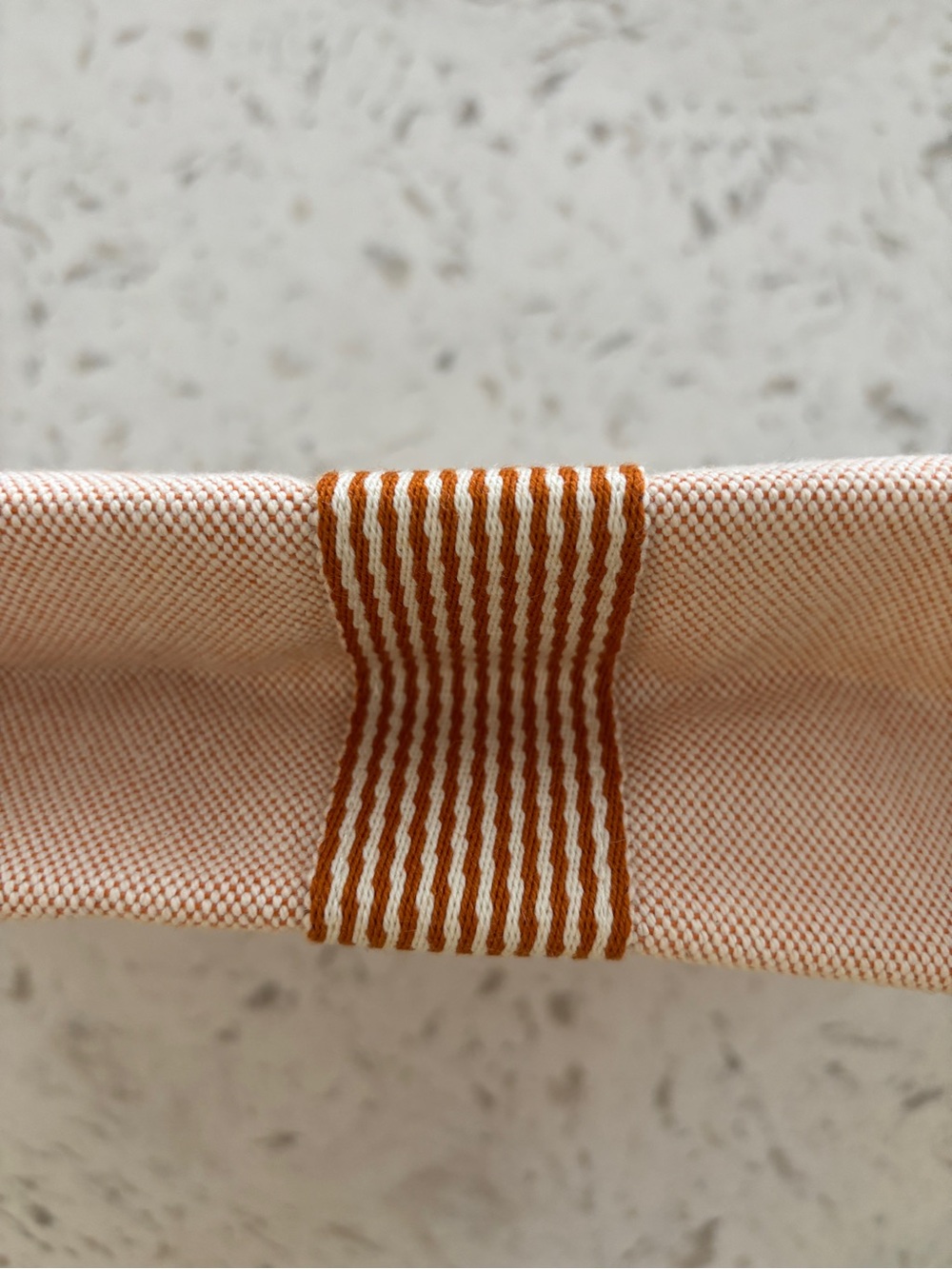 HERMÈS Orange & Cream Toto Collection Cosmetic Case - Picture 2 of 9